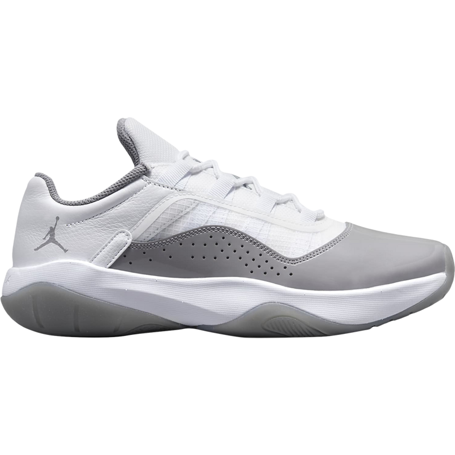 Кроссовки Nike Wmns Air Jordan 11 CMFT Low, бело-серый кроссовки nike air jordan 11 cmft low стальной серый черный
