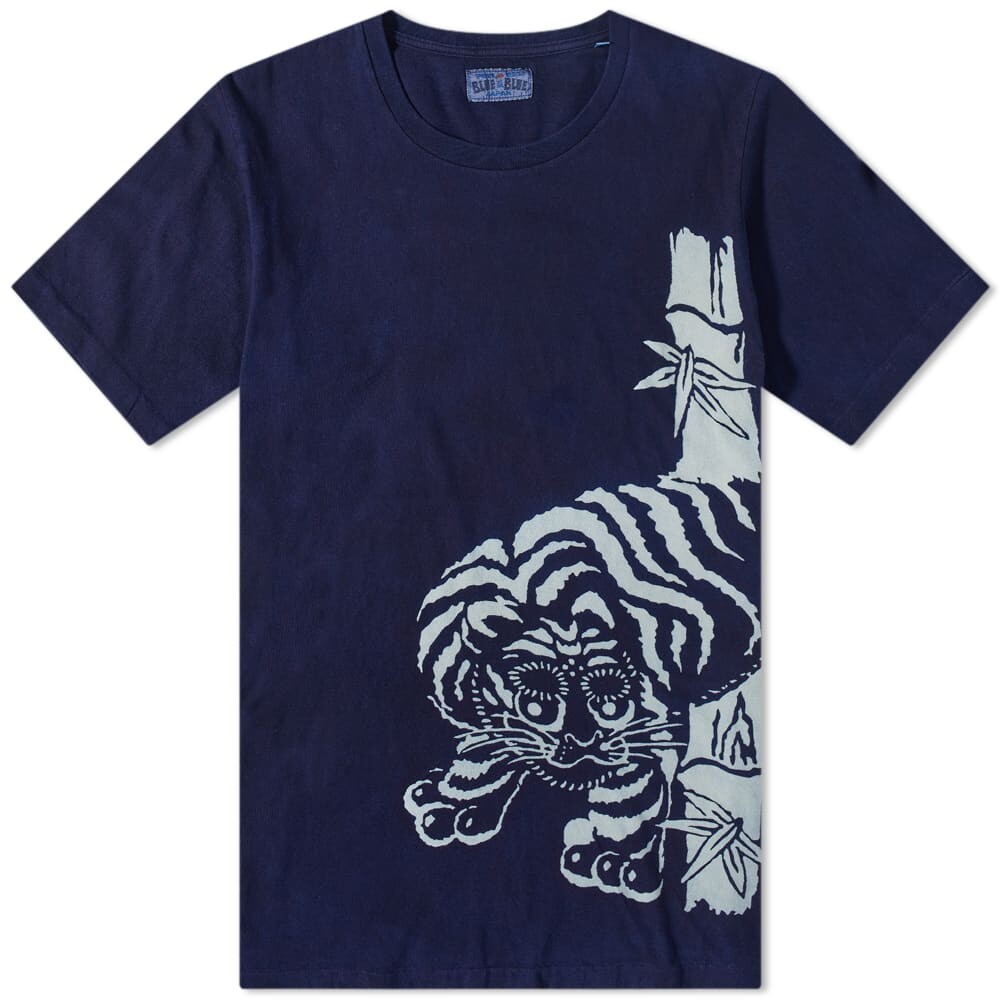 

Футболка Blue Blue Japan Bamboo Tiger Tee