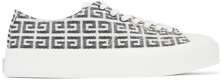 

Жаккардовые кроссовки City Black & White 4G Givenchy