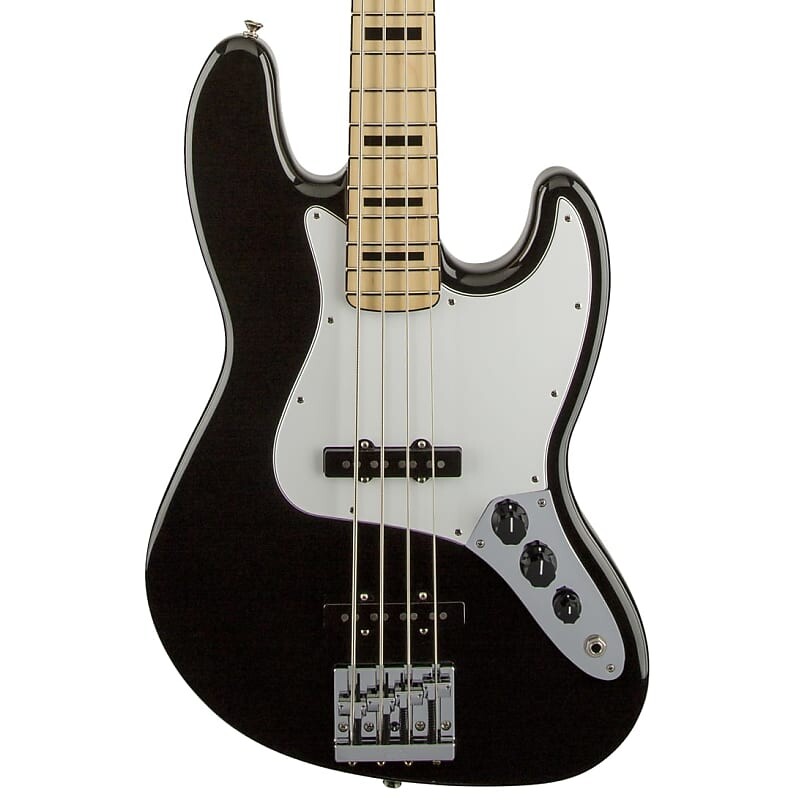 

Fender Geddy Lee Jazz Bass - кленовый гриф, черный