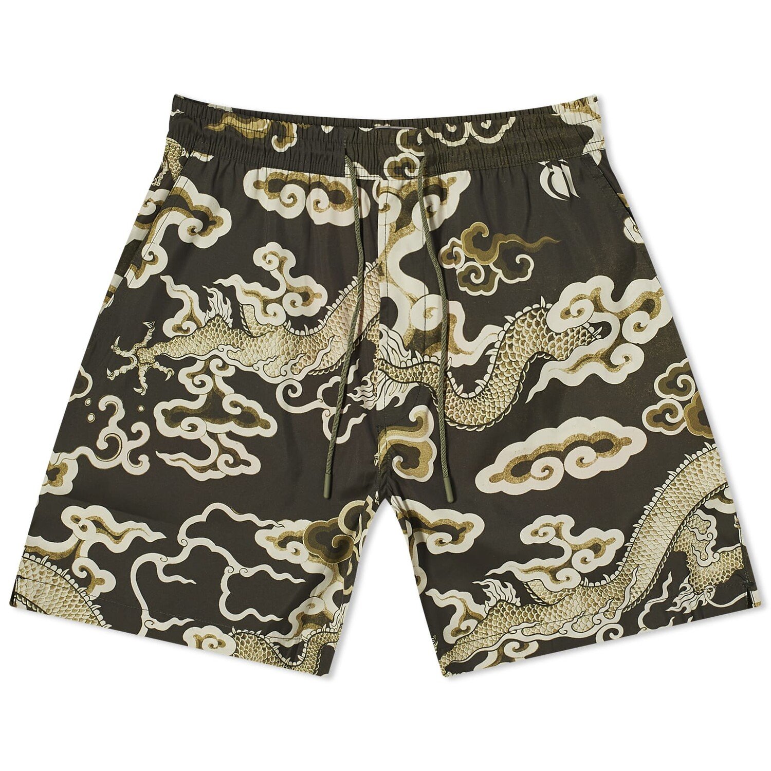 

Шорты для плавания Maharishi Cloud Dragon Swim Shorts, цвет Olive