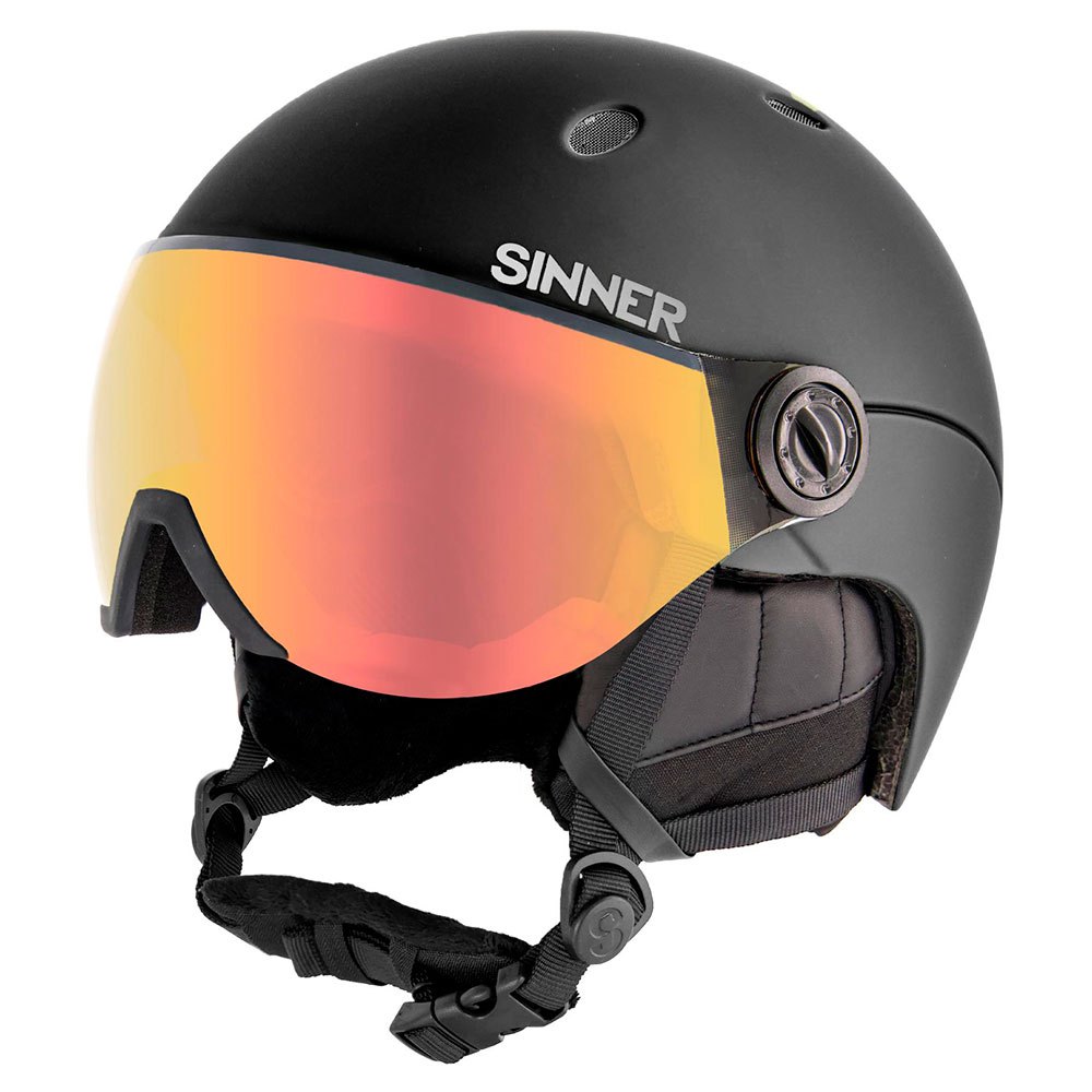 Шлем Sinner Titan Visor, оранжевый горнолыжный шлем cebe contest visor pro оранжевый 58 62