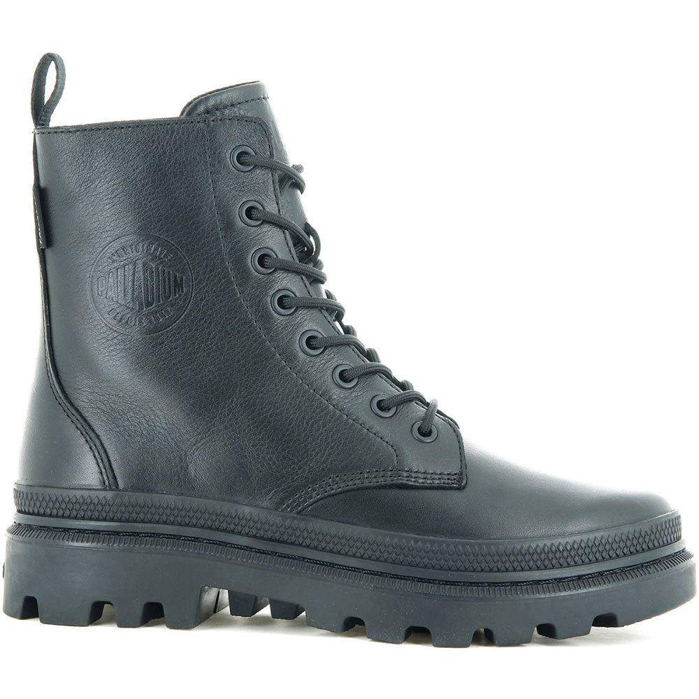 Ботинки Palladium Pallatrooper Off Leather, черный ботинки pallatrooper off 1 palladium черный