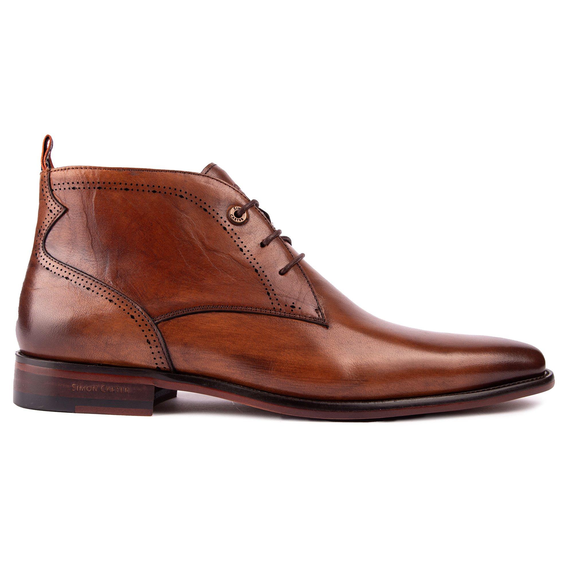 Ботинки Hop Chukka SIMON CARTER, коричневый лососевая обувь simon carter коричневый