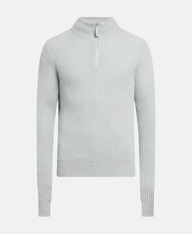 

Кашемировый кардиган FTC Cashmere, серебряный