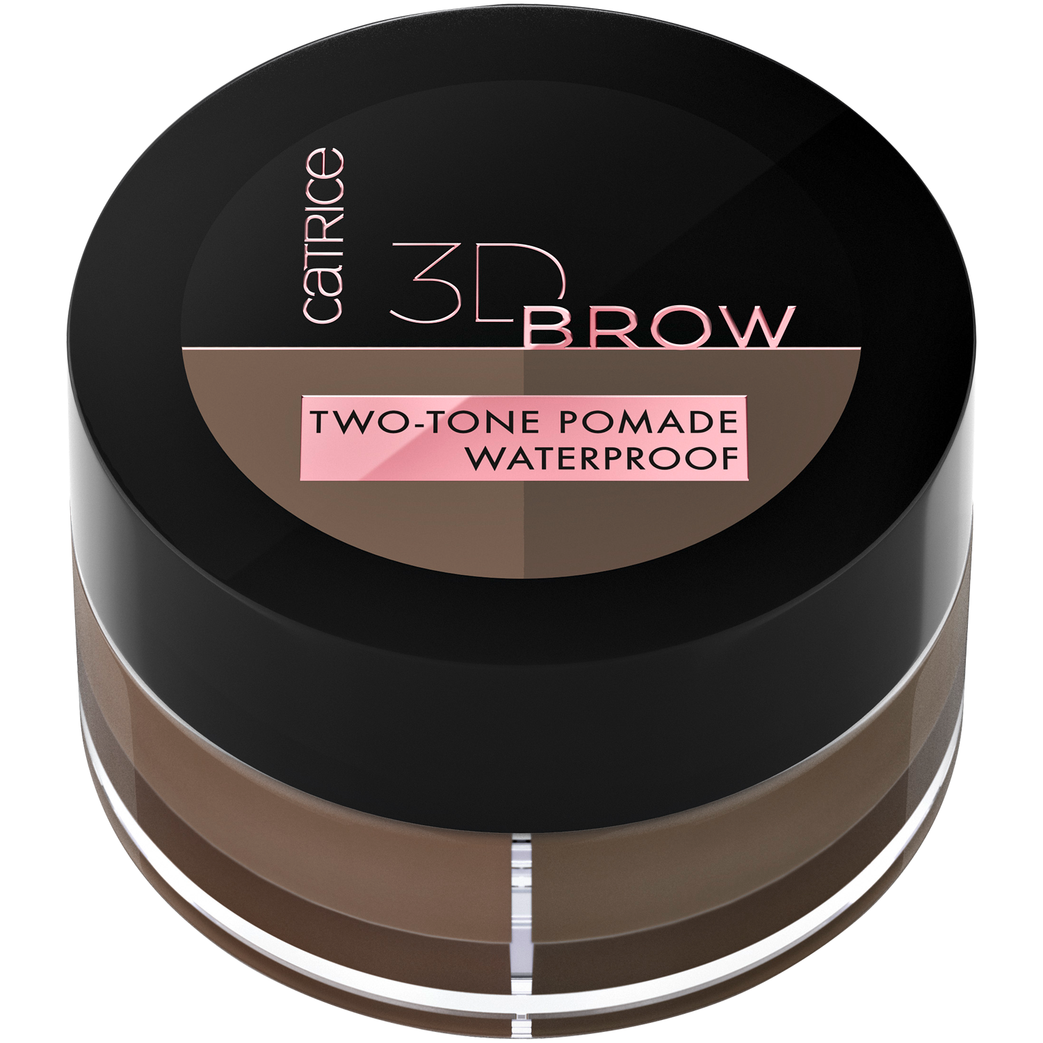 водостойкая помада для бровей brow pomade 3 2г dark brown Помада для бровей 010 Catrice Two-Tone, 5 гр