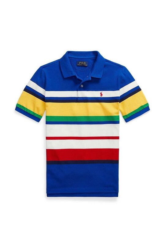

Детское хлопковое поло Polo Ralph Lauren, мультиколор