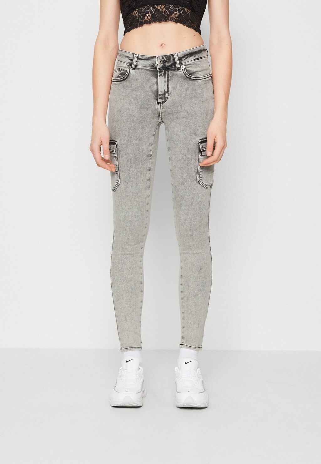 

Джинсы Skinny Fit ONLY Onlblush, черный деним
