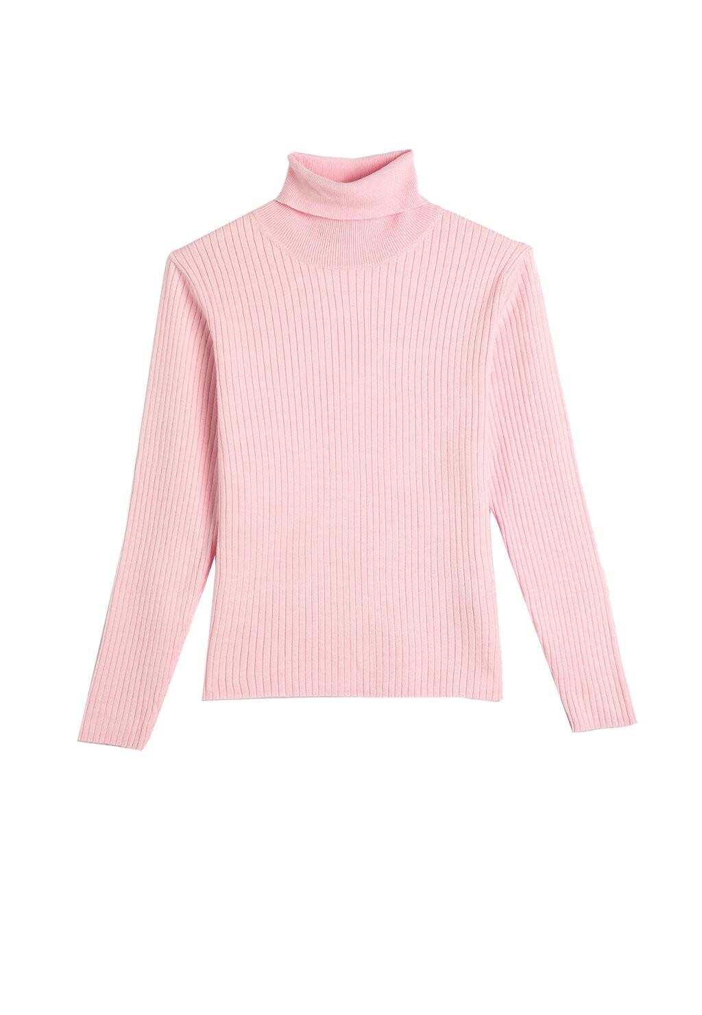 Свитер Turtle Neck Long Sleeve Koton, розовый