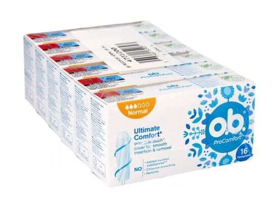 

Джонсон, О.Б. Pro Comfort Ultimate Normal, Тампоны Комфорт, 6 шт., JOHNSON