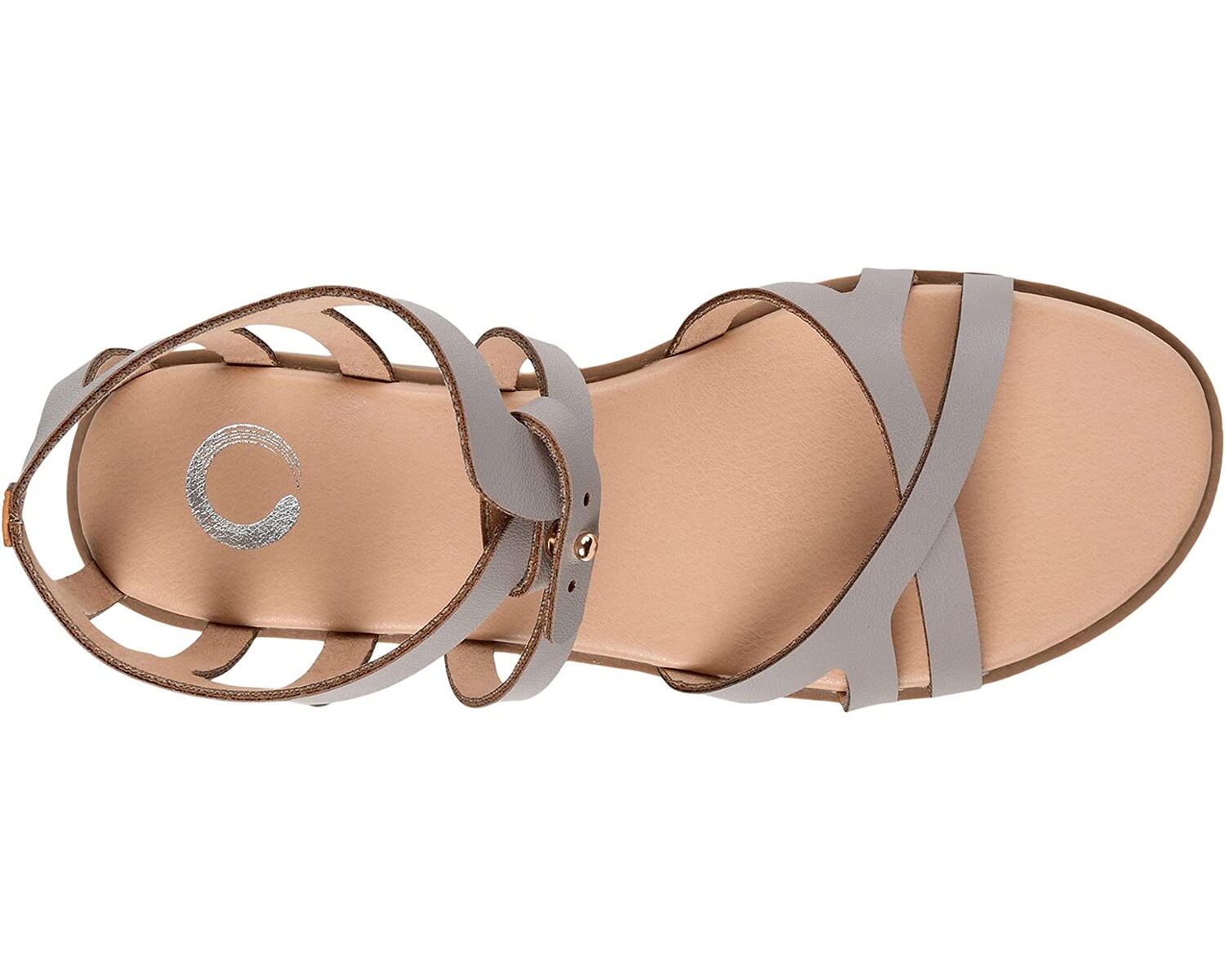 

Сандалии Comfort Foam Monro Sandal Journee Collection, серый