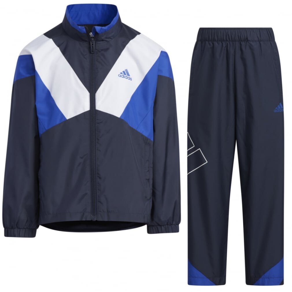 

Спортивный костюм Adidas, темно-синий/синий/белый