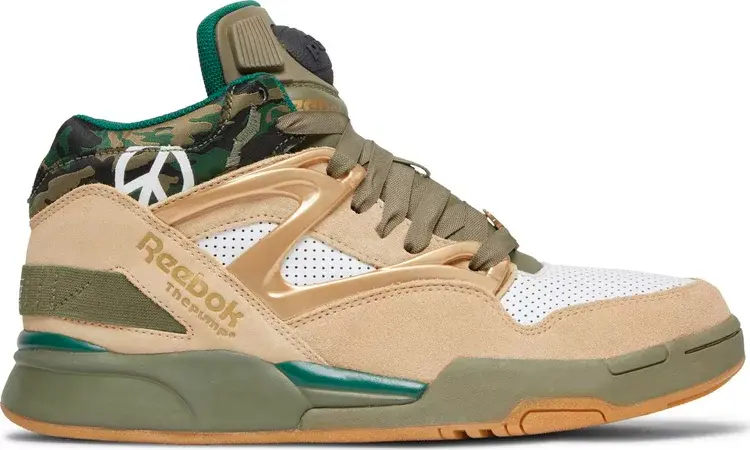 

Кроссовки pump omni lite 'kubrick pack - chino camo' Reebok, загар