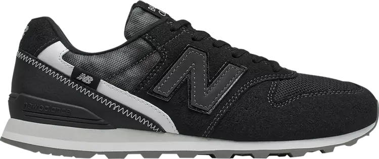 

Кроссовки New Balance Wmns 996v2 Wide 'Black White', черный
