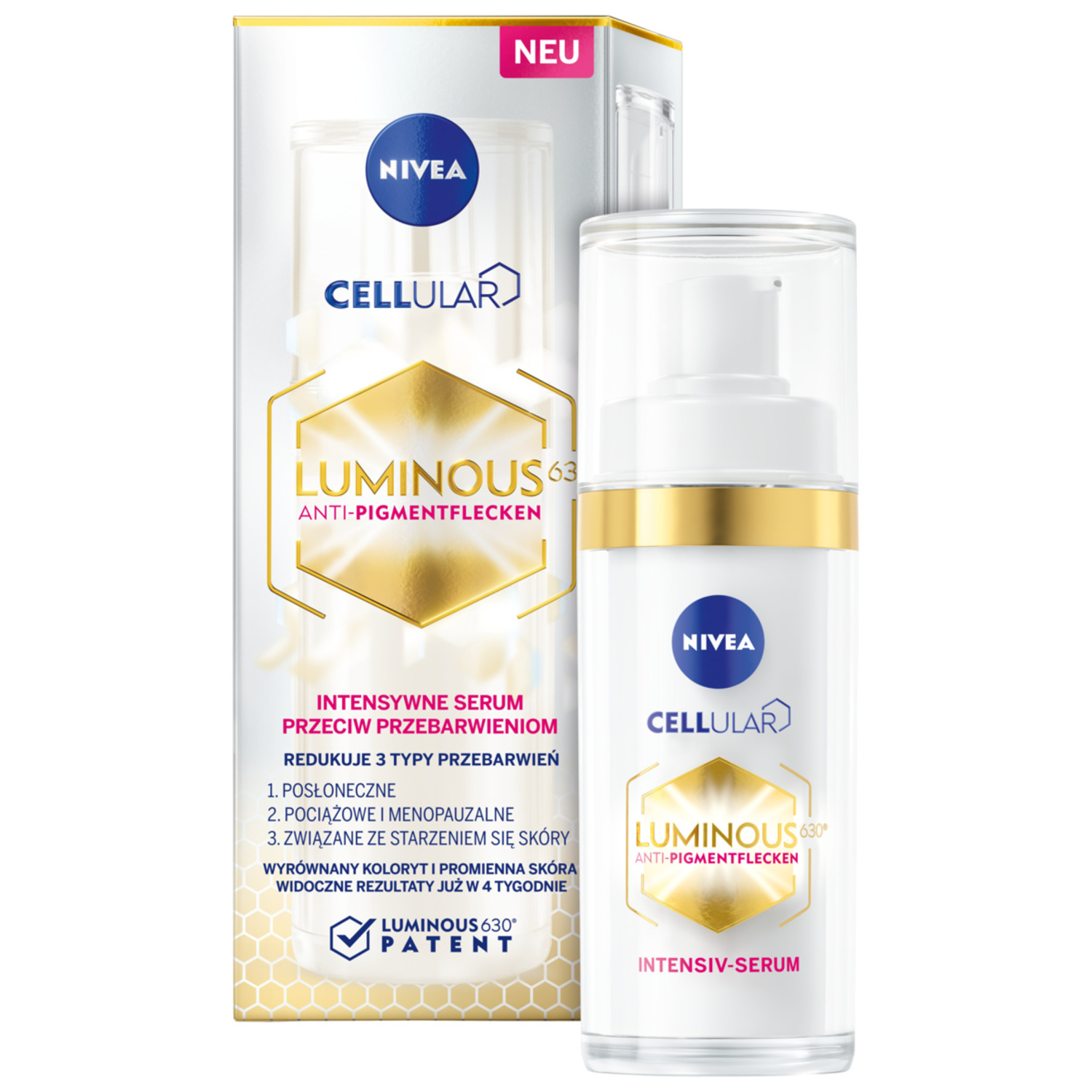 Nivea Cellular Luminous 630 Сыворотка для лица против пигментных пятен, 30 мл - фото