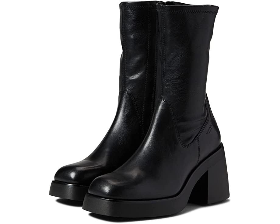 

Ботинки Brooke Leather Sketch Bootie Vagabond Shoemakers, черный
