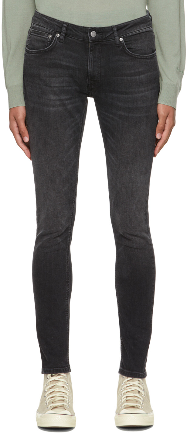 

Черные джинсы скинни Lin Nudie Jeans