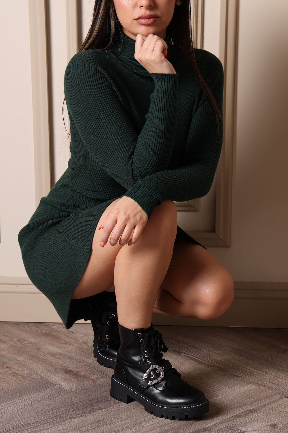 

Ботинки Fashion Nova LAZ221, черный