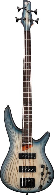 

Ibanez Model SR600ECTF 4-струнная электрическая бас-гитара COsmic Blue Starburst Flat