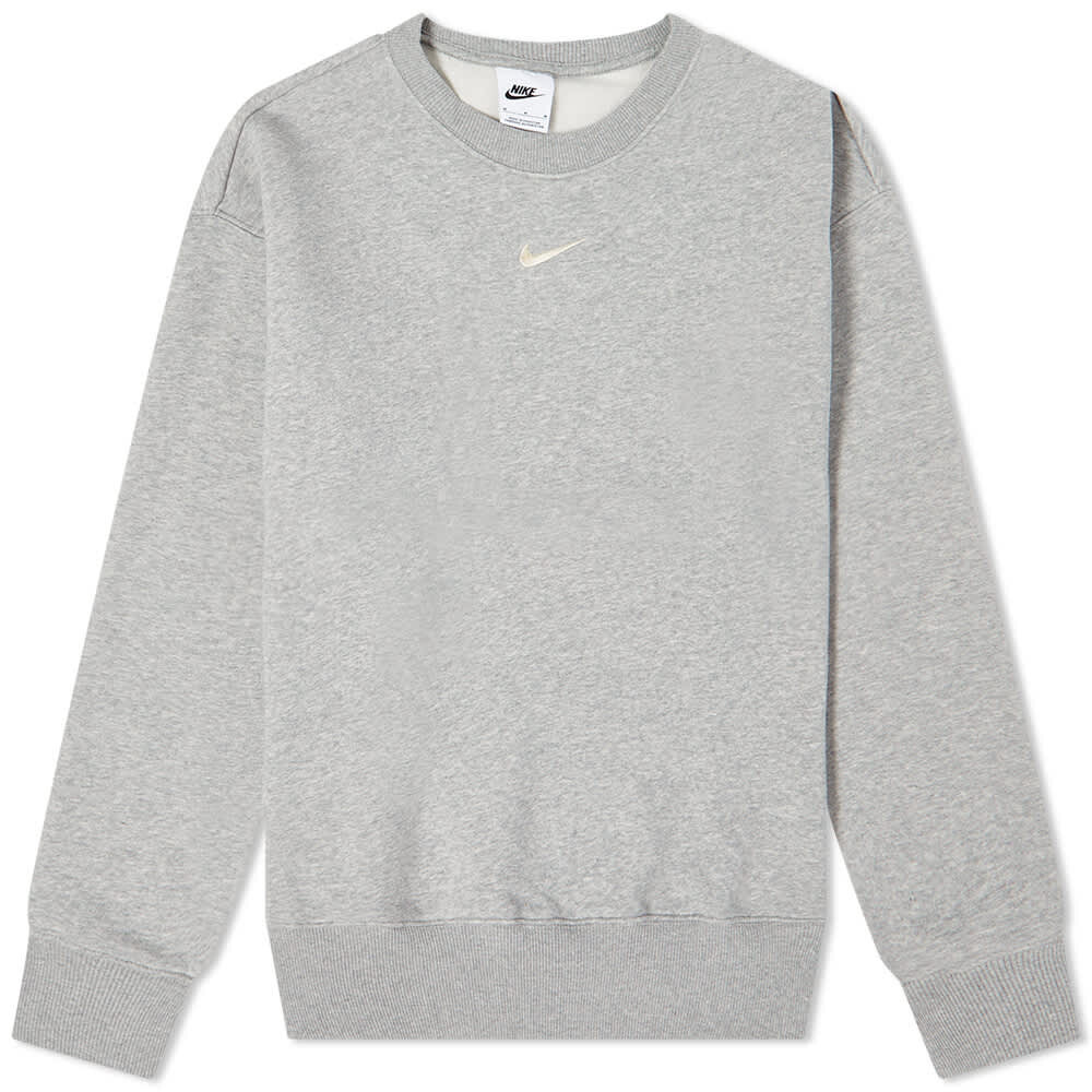 

Толстовка Nike Phoenix Fleece Crew, светло-серый