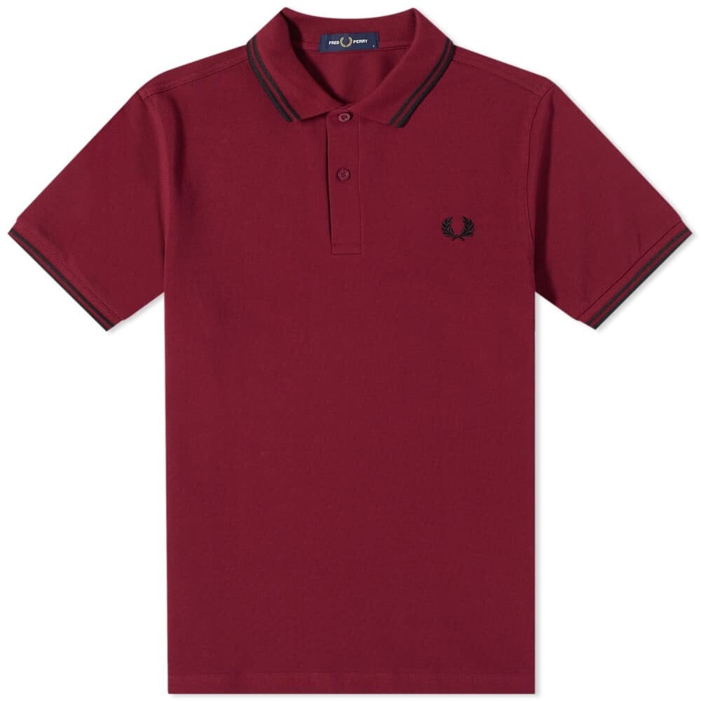 

Футболка Fred Perry Slim Fit Twin Tipped Polo