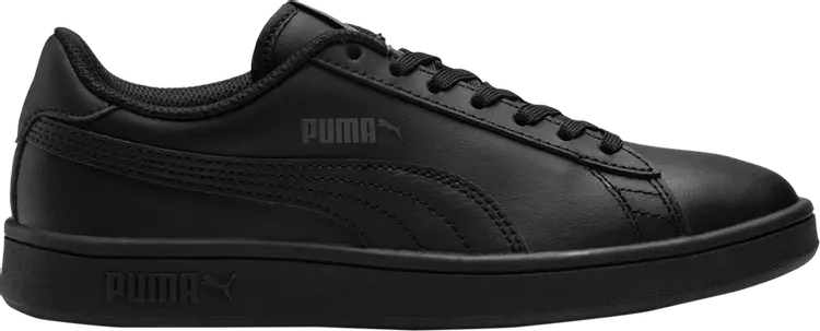 

Кроссовки Puma Smash V2 Leather Jr Black, черный