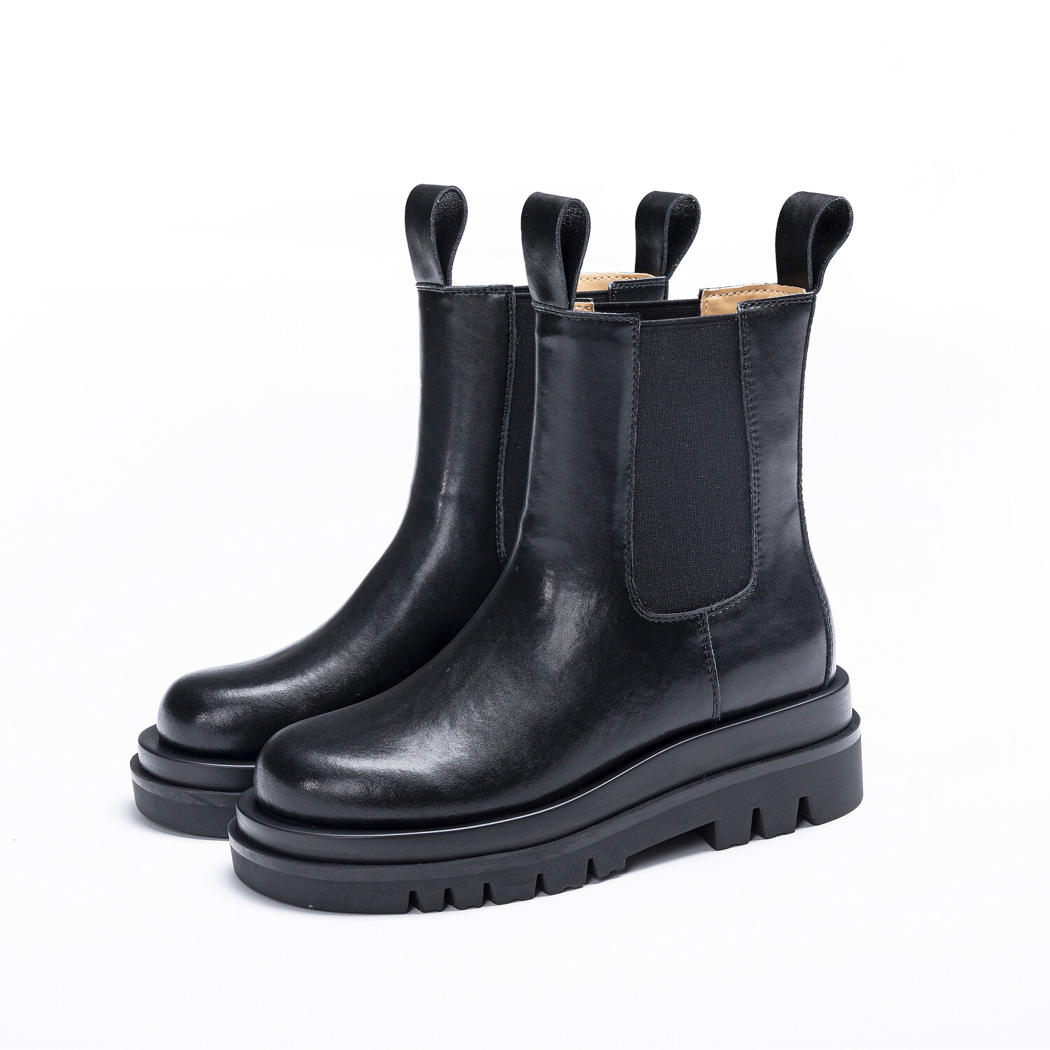

Ботинки Челси женские A Fairy Tale Of A Pair Of Shoes, цвет Black - tall barrel