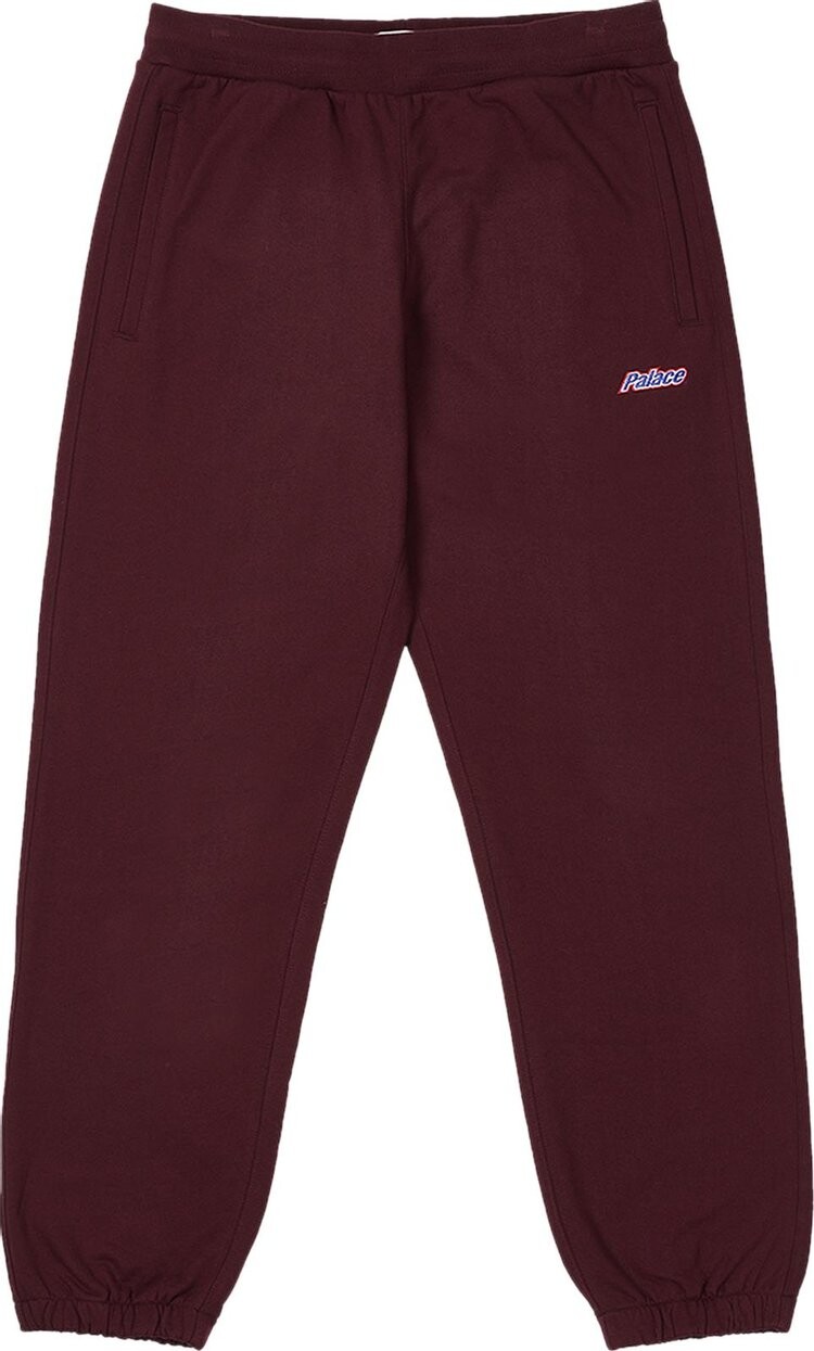 Брюки Palace Baggies Sweat Pant 'Burgundy', красный