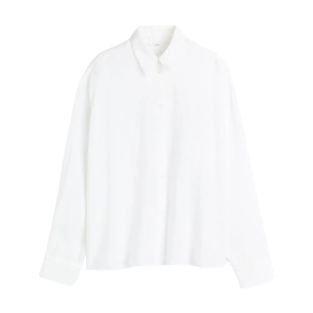 

Рубашка H&M Linen, белый