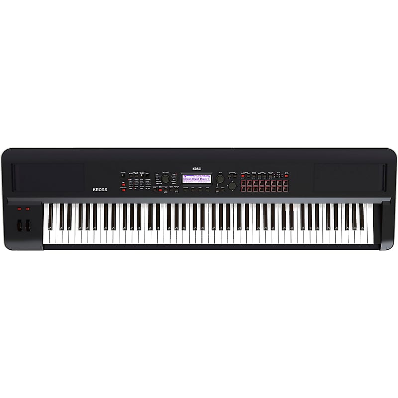 Korg KROSS 2 88 MB Black 88-Key Synthesizer Workstation Keyboard New //ARMENS// KROSS 2 88 MB  88-Key Synthesizer Workstation - фото