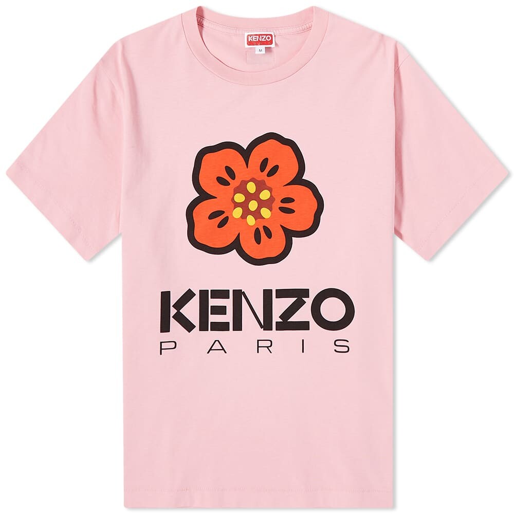 

Футболка Kenzo Paris Logo Loose T-Shirt, Розовый