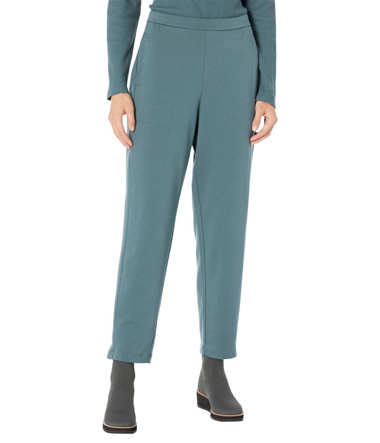 

Брюки Eileen Fisher, Slouch Ankle Pants in Tencel Organic Cotton Fleece