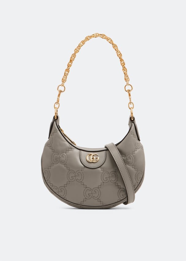 

Сумка GUCCI GG Matelassé mini bag, серый