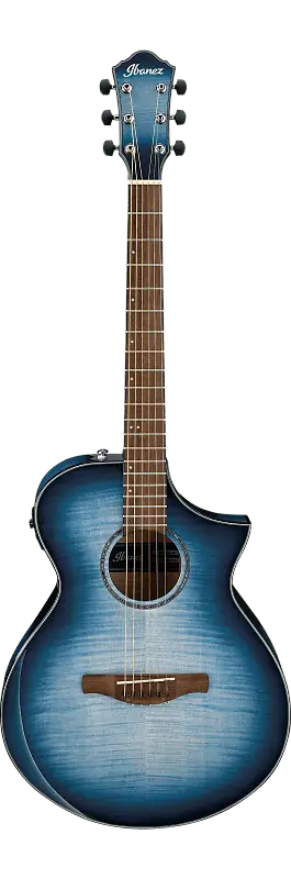 

Электроакустическая гитара Ibanez AEWC400IBB, цвет Indigo Blue Burst High Gloss AEWC400IBB Acoustic-Electric Guitar,