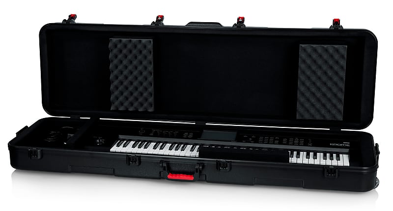 Чехлы Gator — GTSA-KEY88SLXL — TSA ATA Slim XL Чехол для клавиатуры на 88 нот с колесами