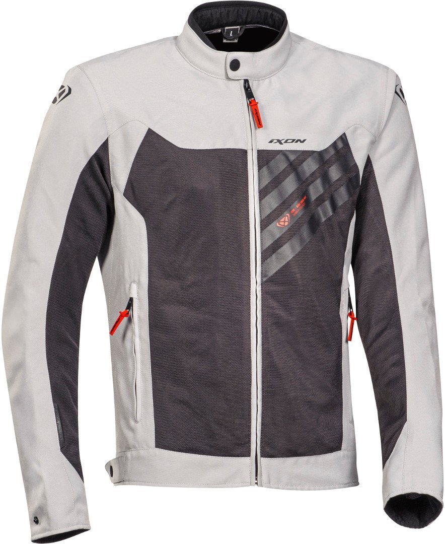 Куртка Ixon Orion для мотоцикла Текстильная, серо-антрацитовая