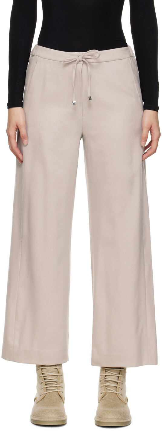 

Бежевые брюки Floria S Max Mara, Бежевый