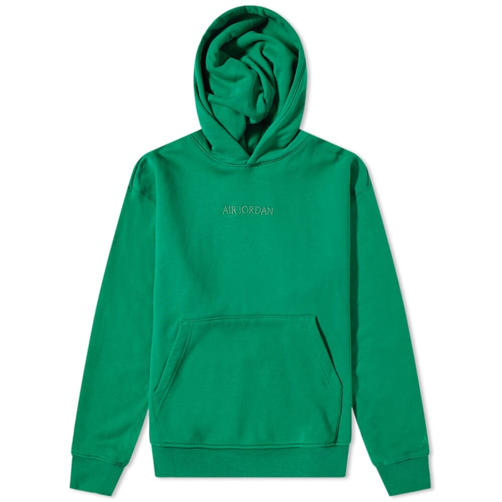 

Толстовка Air Jordan Wordmark Fleece, зеленый
