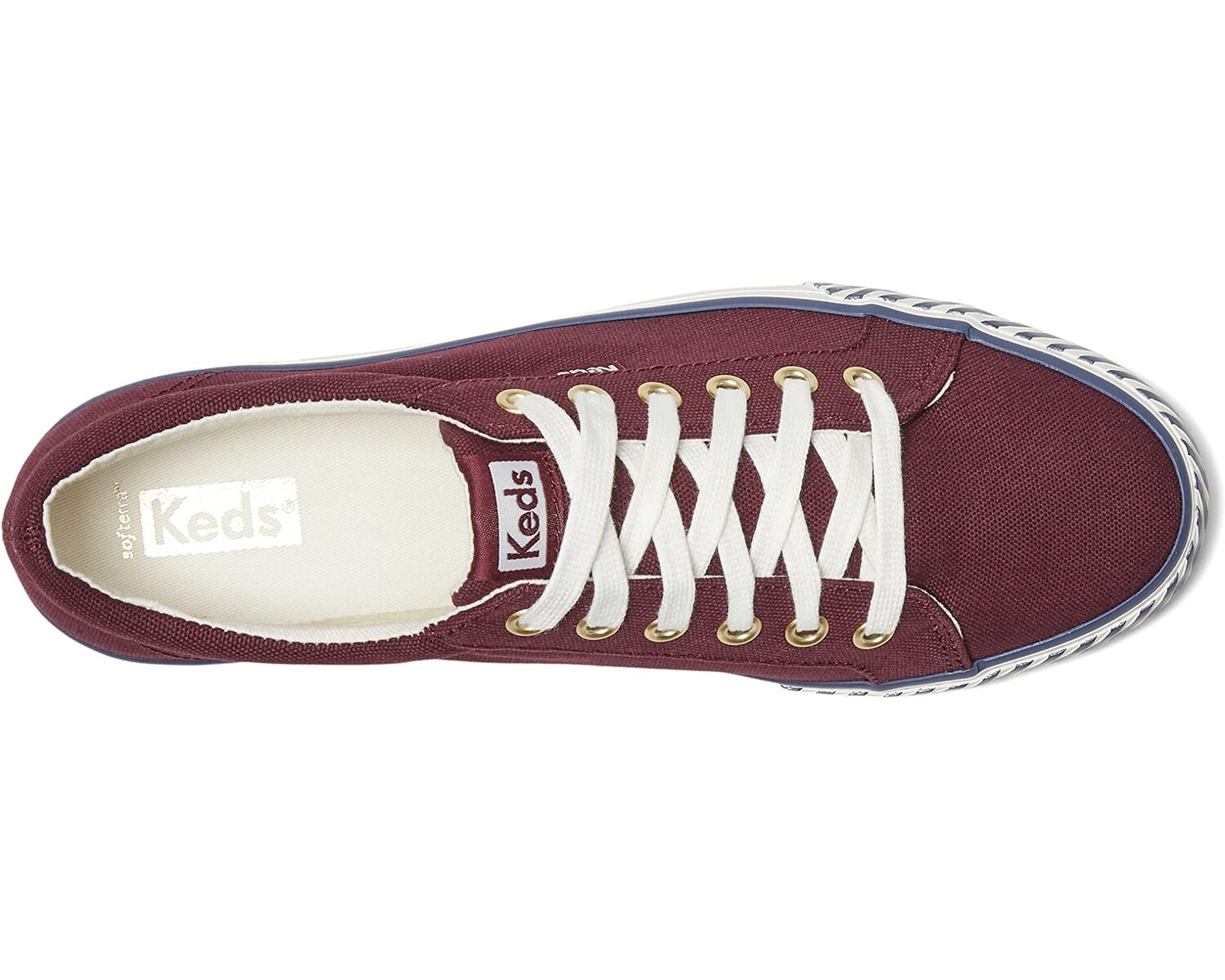 

Кроссовки Jump Kick Majestic Canvas Keds, инжир