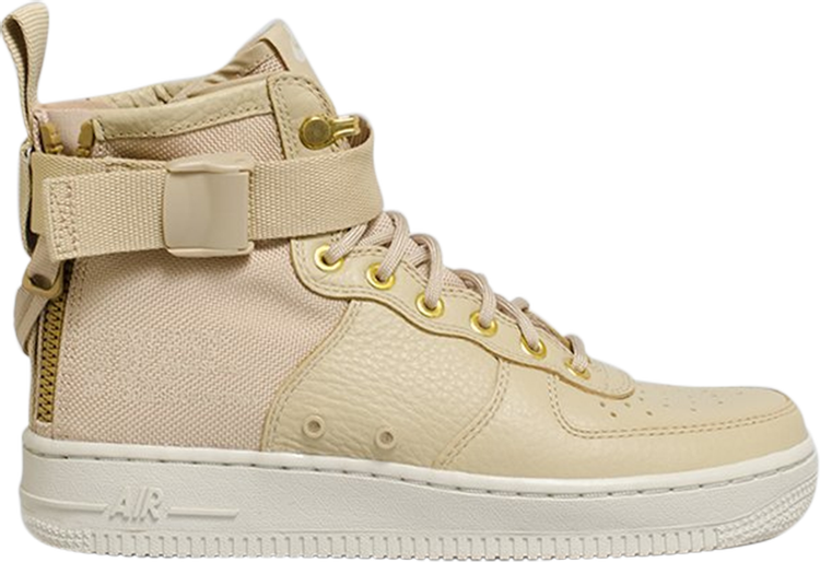 

Кроссовки Nike Wmns SF Air Force 1 Mid 'Mushroom', загар, Бежевый