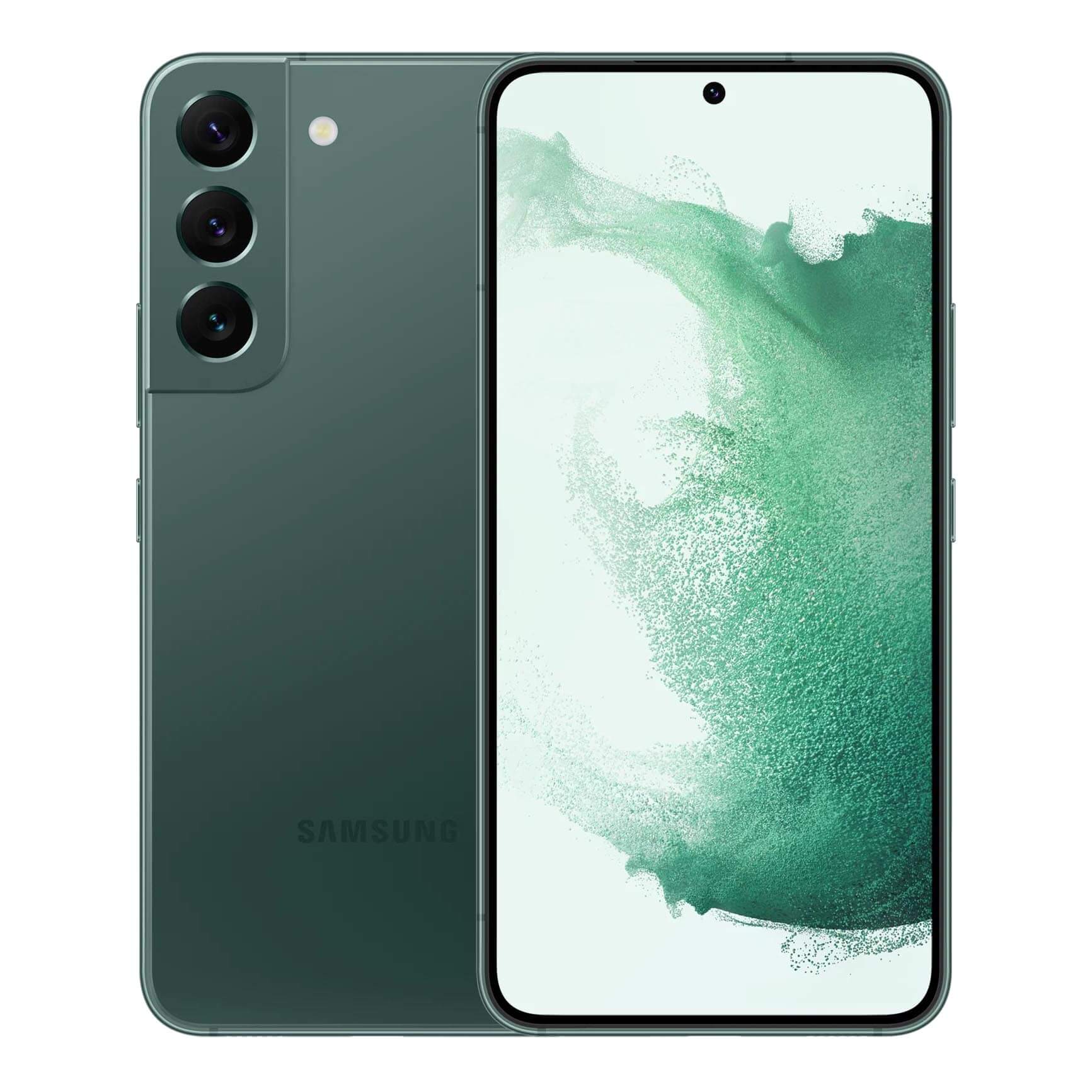Смартфон Samsung Galaxy S22 8/256GB, (Nano-Sim + E-Sim), зеленый смартфон samsung galaxy s22 8 256gb розовый