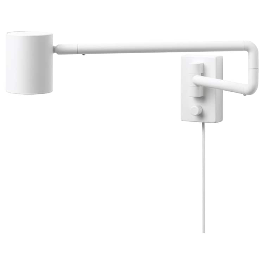 цена Настенная лампа Ikea Nymane, белый