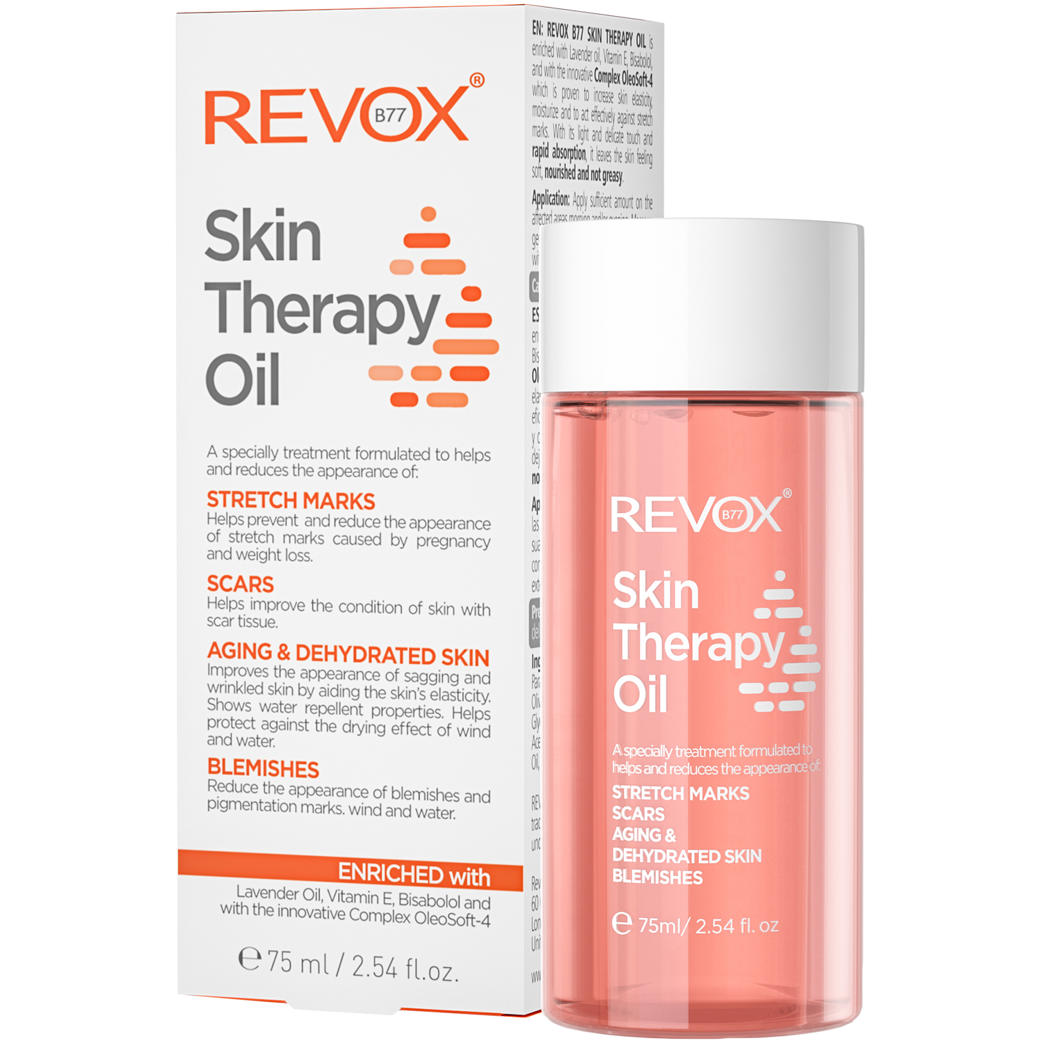Revox Skin Therapy Oil масло для тела, 75 мл famous names масло dadi oil 3 75 мл
