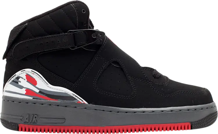 

Кроссовки Air Jordan Fusion 8 GS Varsity Red, черный