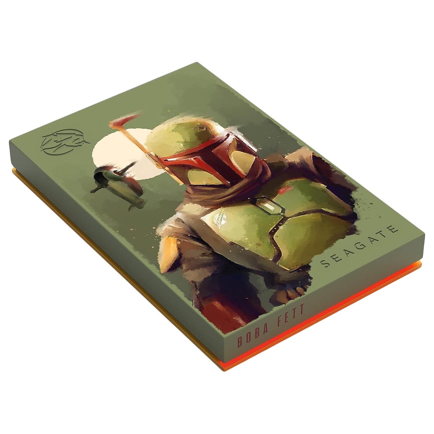 Внешний жесткий диск Seagate FireCuda Boba Fett, STKL2000406, 2Тб, 2.5 внешний диск ssd seagate firecuda 2тб