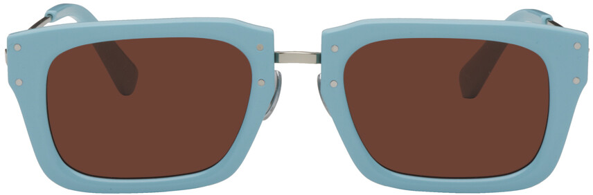 

Синие солнцезащитные очки Le Papier 'Les Lunettes Soli' Jacquemus