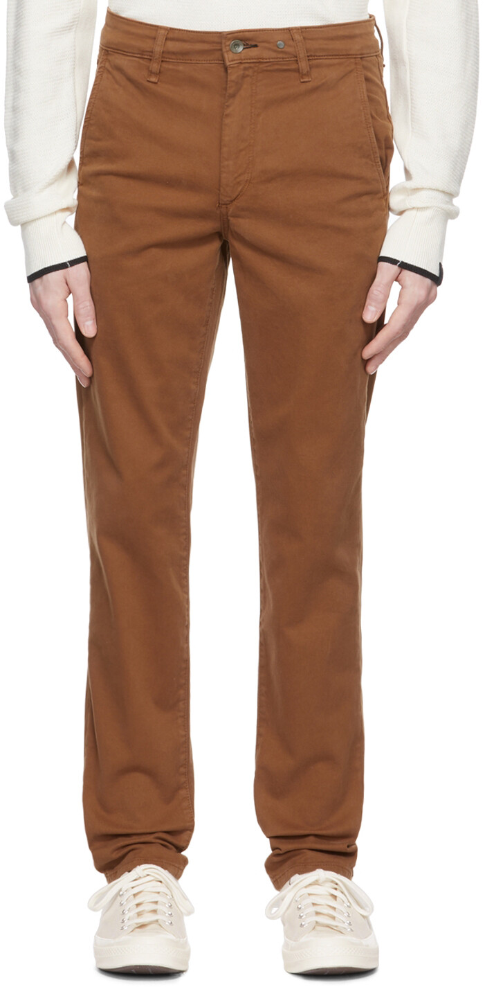 

Коричневые брюки Fit 2 rag & bone