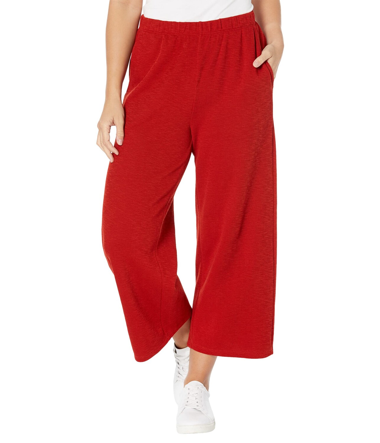 

Брюки Eileen Fisher, Petite Wide Cropped Pants