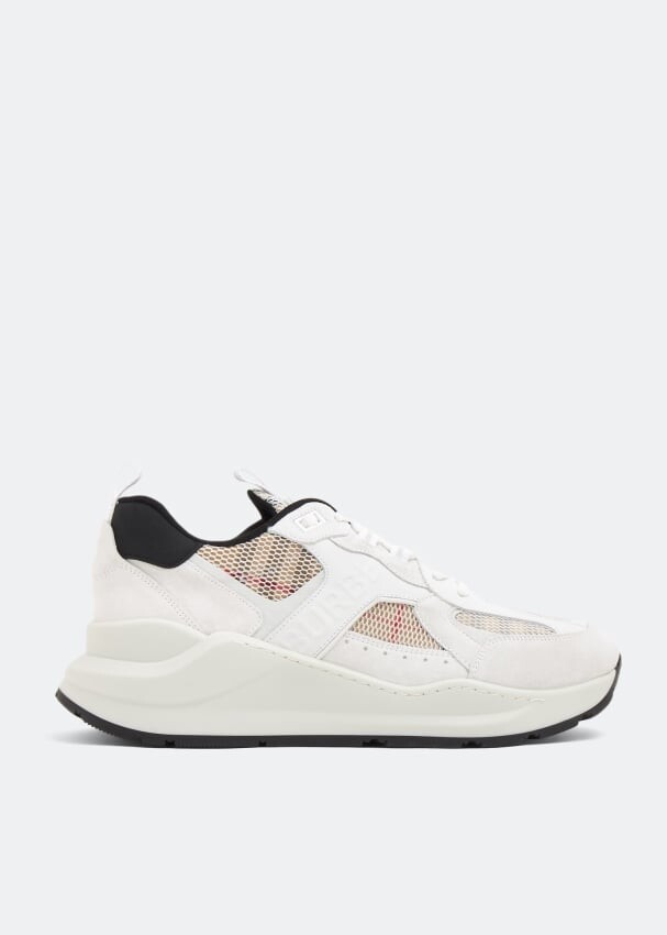 

Кроссовки BURBERRY Sean sneakers, белый