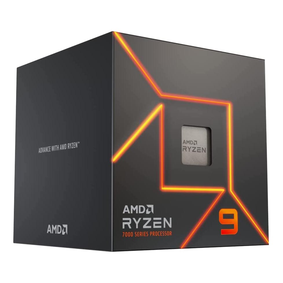 Процессор AMD Ryzen 9 7900 BOX, AM5 процессор amd ryzen 9 7950x am5 oem